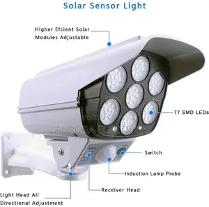 Damm Camera Solar Motion Sensor Light