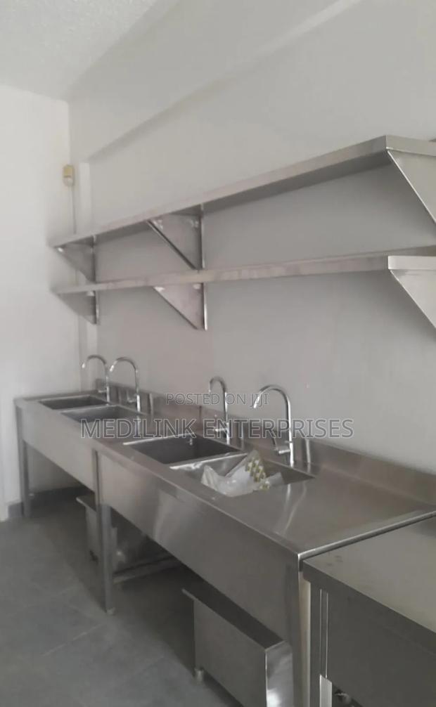 Commercial Kitchen Ss 304 Wall Shelves