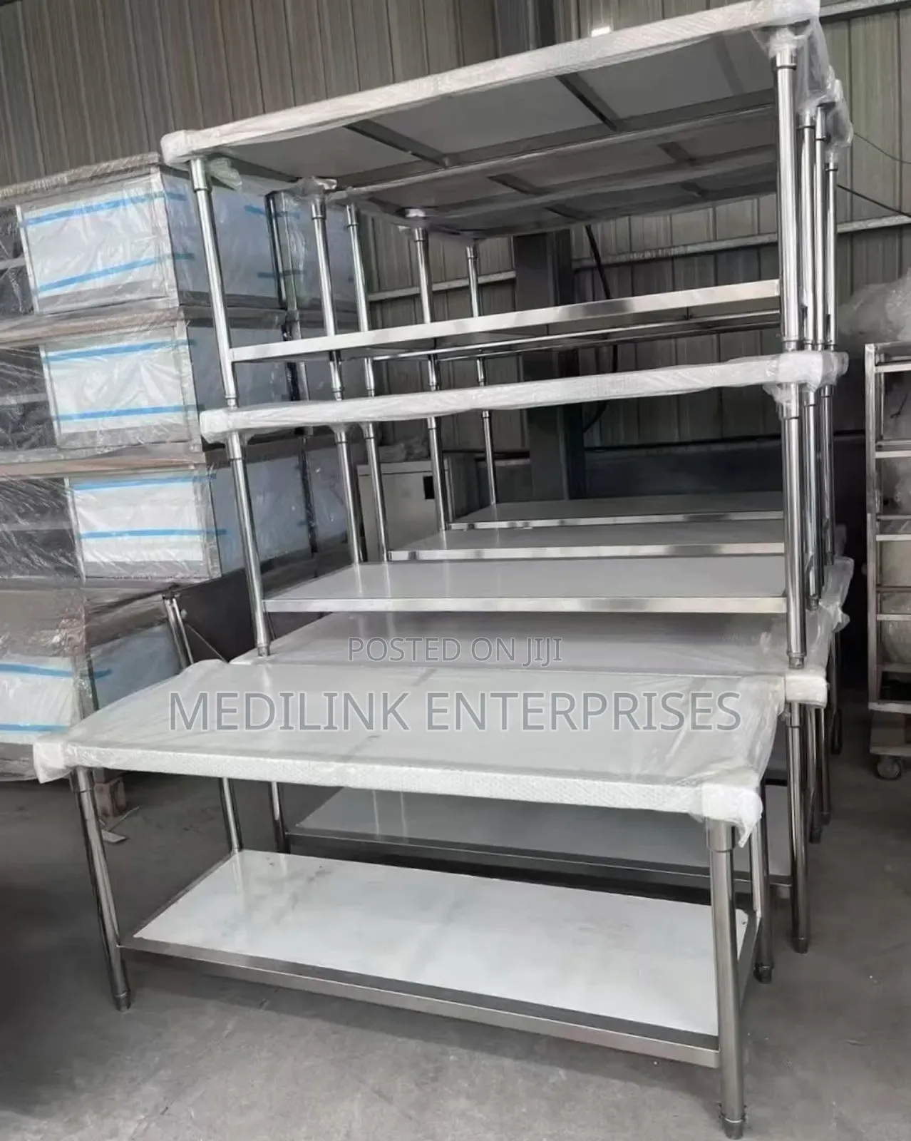 Working Tables 4*2ft Stainless Tp Tables
