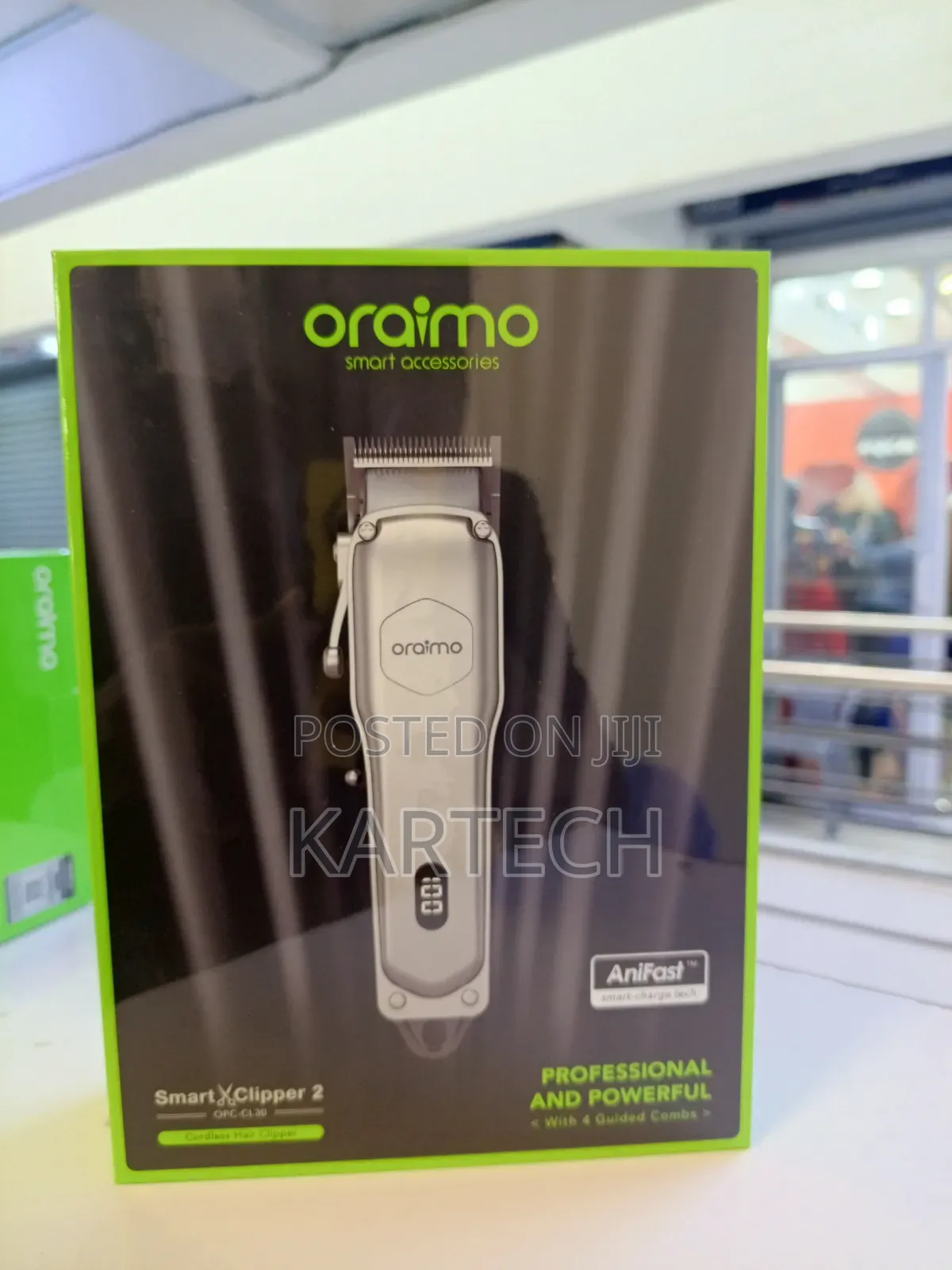 Oraimo Smart Clipper 2 Opc-Cl30 Hair Clipper for Barbers Home Use
