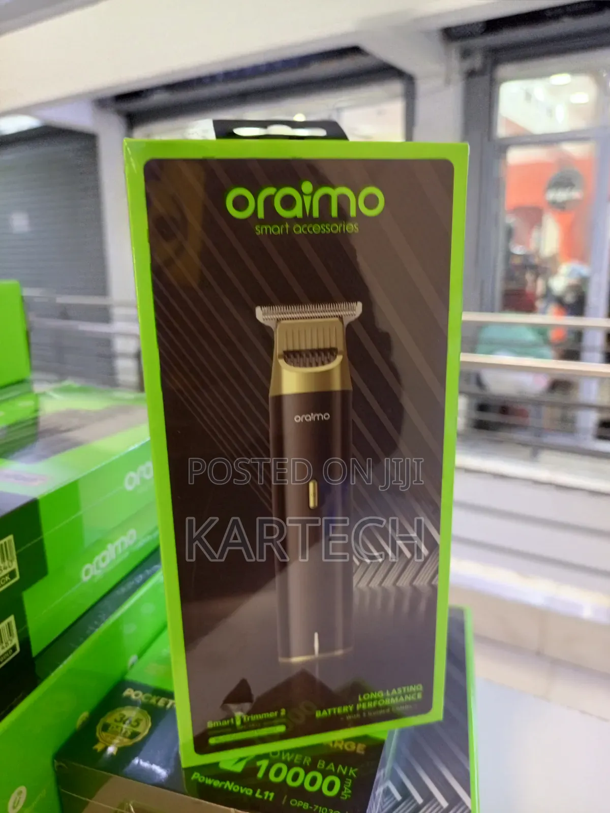 Oraimo Smart Trimmer 2 Opc-Tr12 Hair Trimmer With 3 Guided Combs