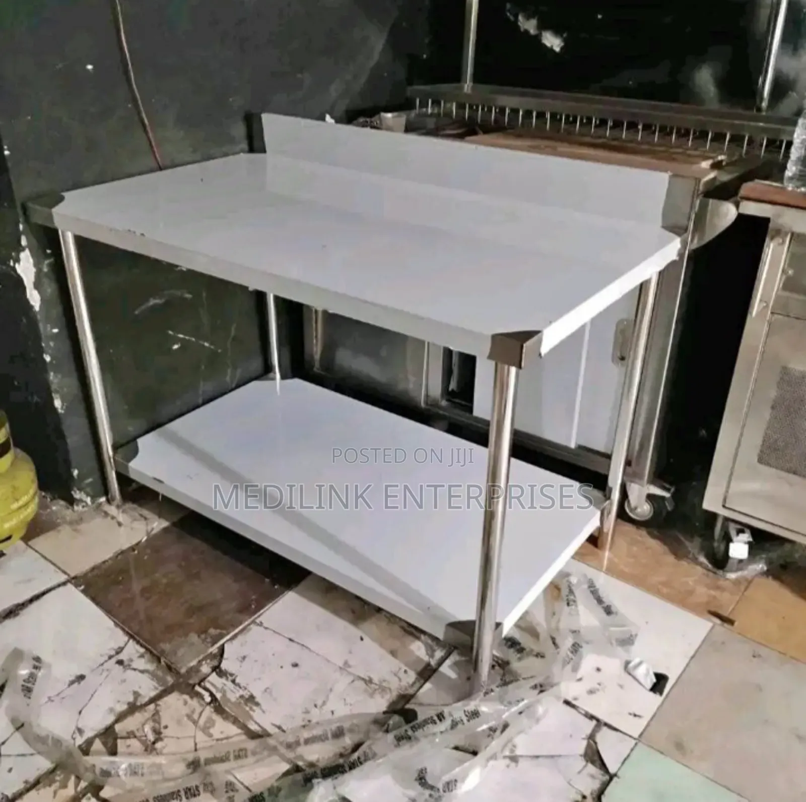 Packing Tables/Kitchen Worktop Tables Stainless Steel