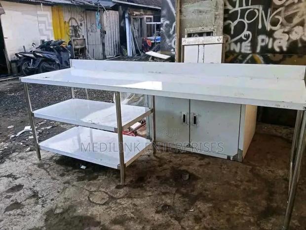 6*2ft Double Undershelves Tables Working/Packaging - main view