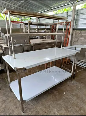 Modern Ss Commercial Hotpass Table