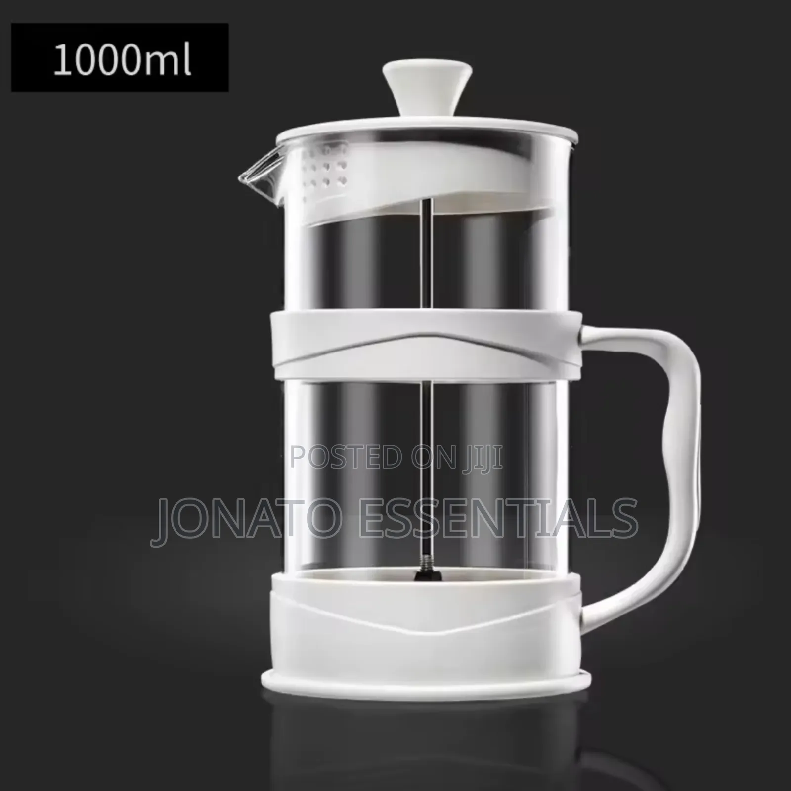 French Press Coffee Maker 1000ml Tea Plunger Cafetiere