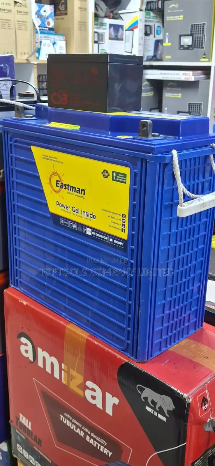 Eastman Power Gel 200ah 12v Tall Tubular Battery