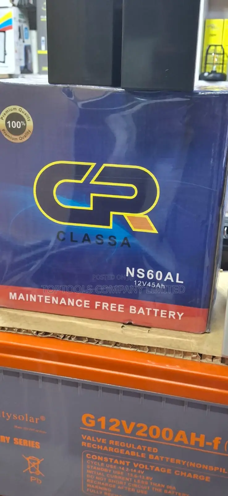 Gr Car Battery Ns60 Left