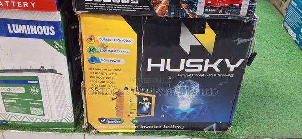 Husky 250ah 12v Tall Tubular Battery - thumbnail 2