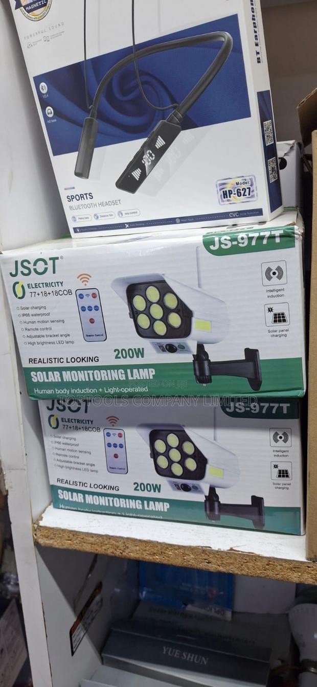 Jsort CCTV Solar Monitoring Lamp 200watts