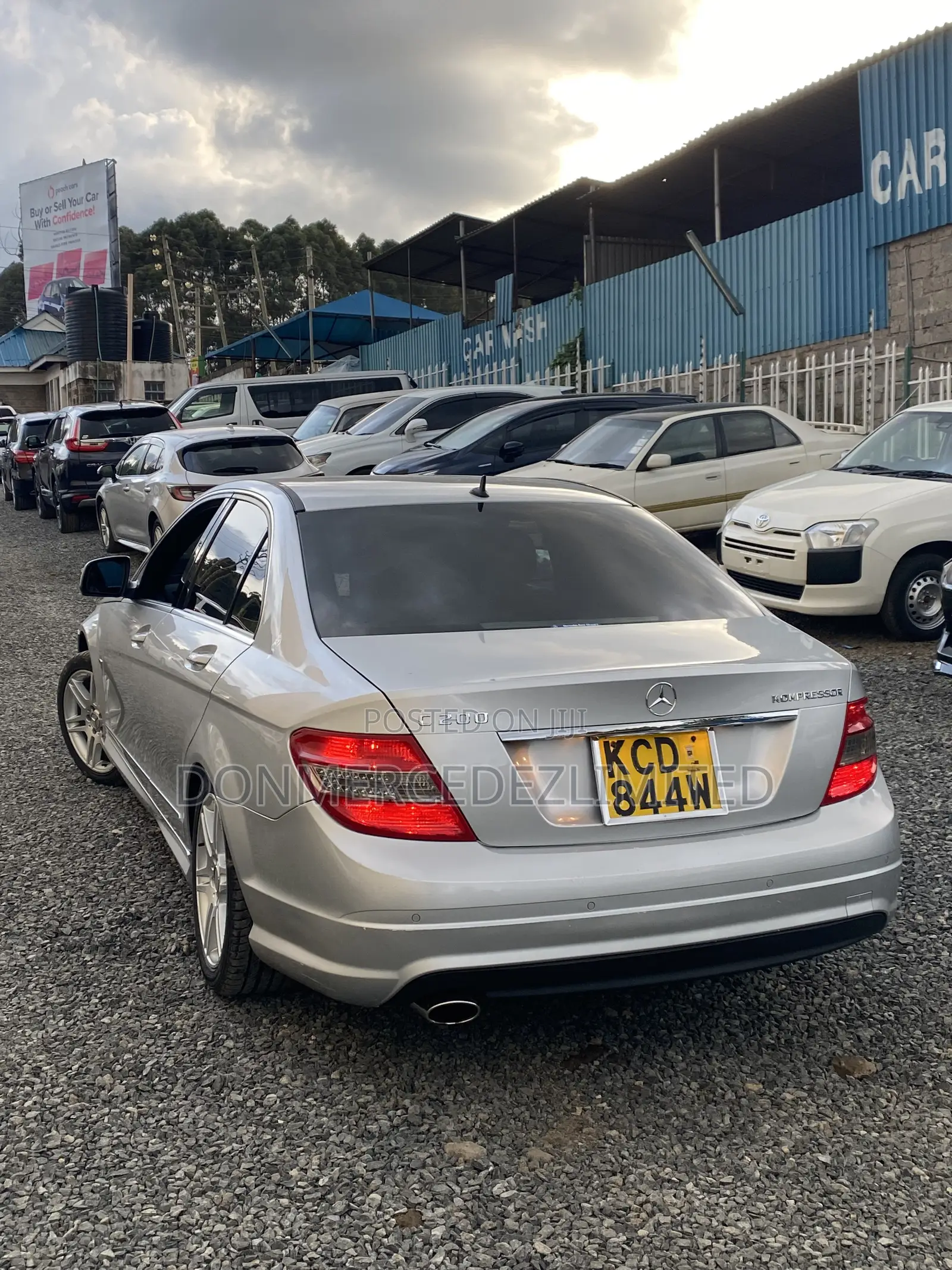 Mercedes-Benz C200 2008 Silver