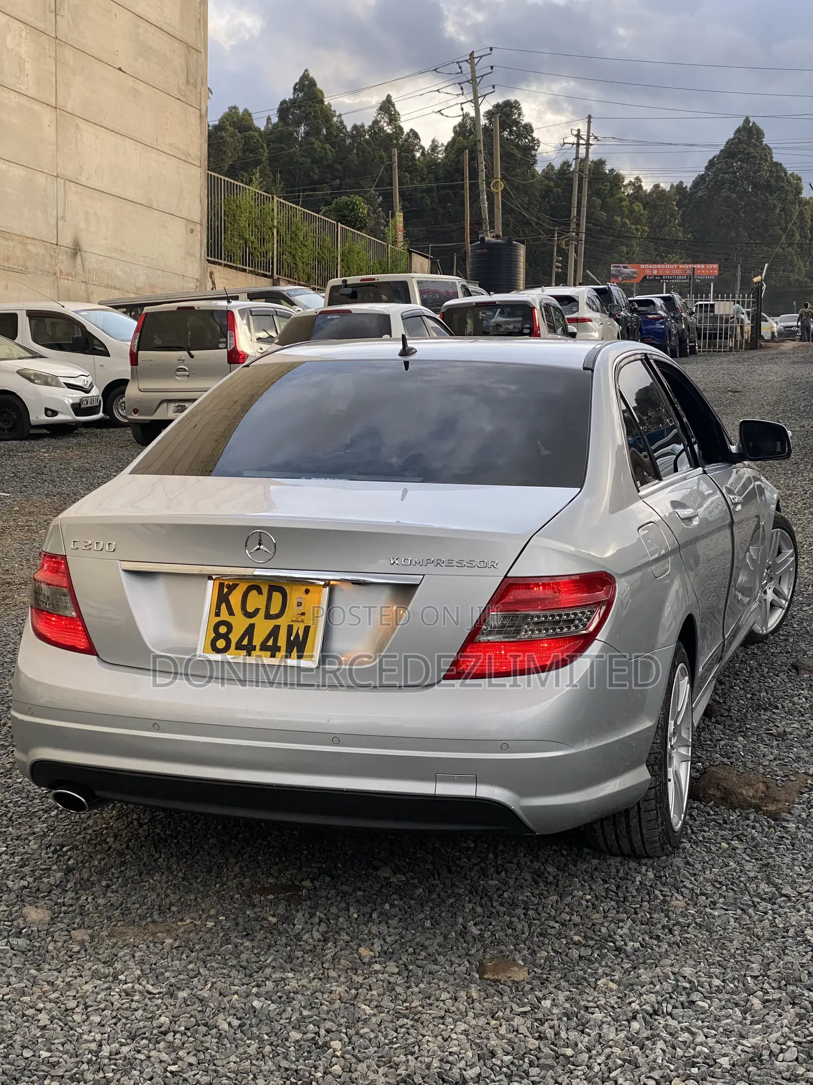 Mercedes-Benz C200 2008 Silver