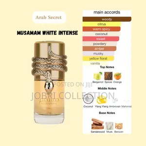 Lattafa Musamam White Intense Perfume/Fragrance Available