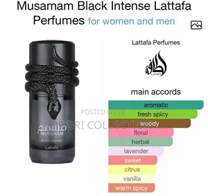 Lattafa Musamam Black Intense Perfume/Fragrance Available