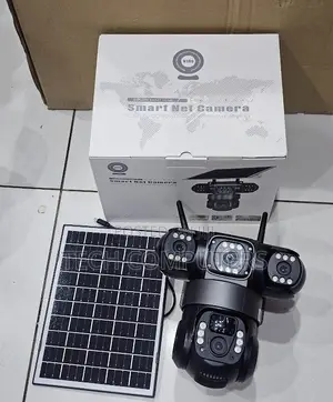 4g Triple Lens Solar Camera Full Area Outdoor Security Monitoring