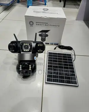Triple Lens Solar 4g Camera Advanced Outdoor Surveillance System