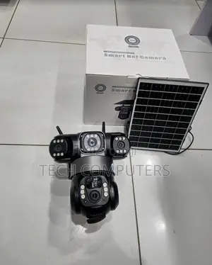 4g Solar Triple Lens Camera Advanced Outdoor Security With PTZ Control