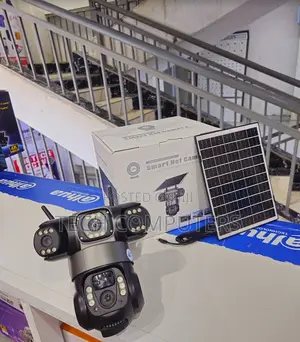 Triple Lens 4g Solar CCTV Camera Smart Outdoor Monitoring Solution