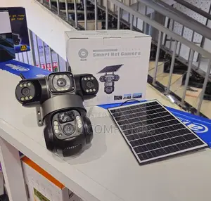 4g Solar Triple Lens Camera Outdoor PTZ Monitoring With Wide Coverage
