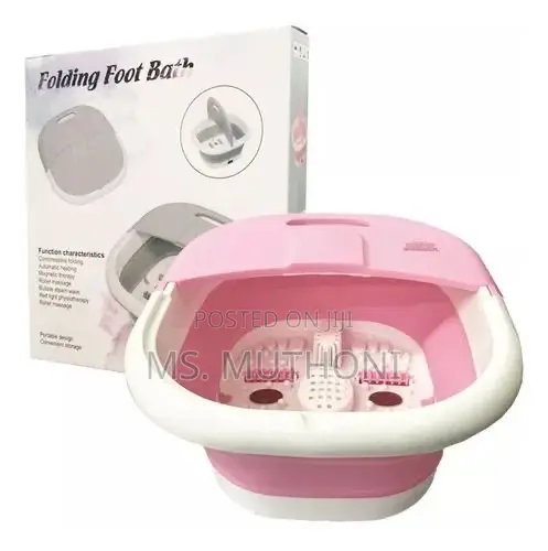 High Quality Foldable/Portable Silicone Electric Foot Bath Massager