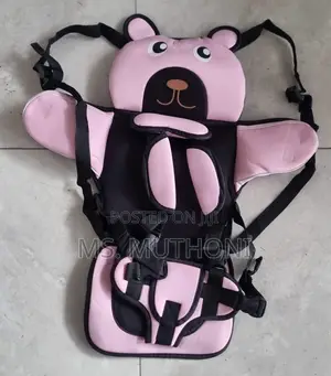 Baby Teddy Bear Portable Child Car Seat Cushion