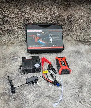 99800mah Car Jump Starter With Air Compressor Power Bank