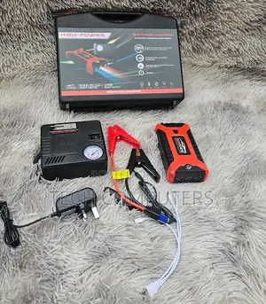 99800mah Car Jump Starter Air Compressor Emergency Power Bank