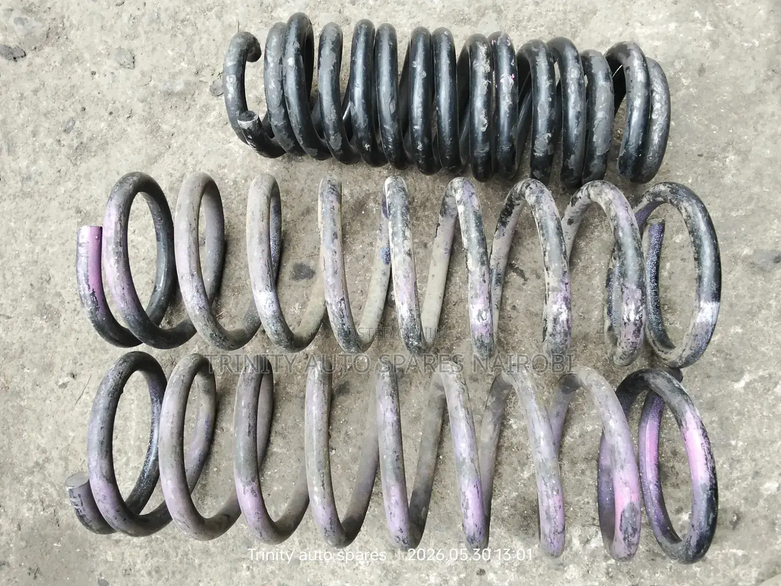 Original Ex Japan Toyota Crown Front and Rear Heavy Duty Coil Springs