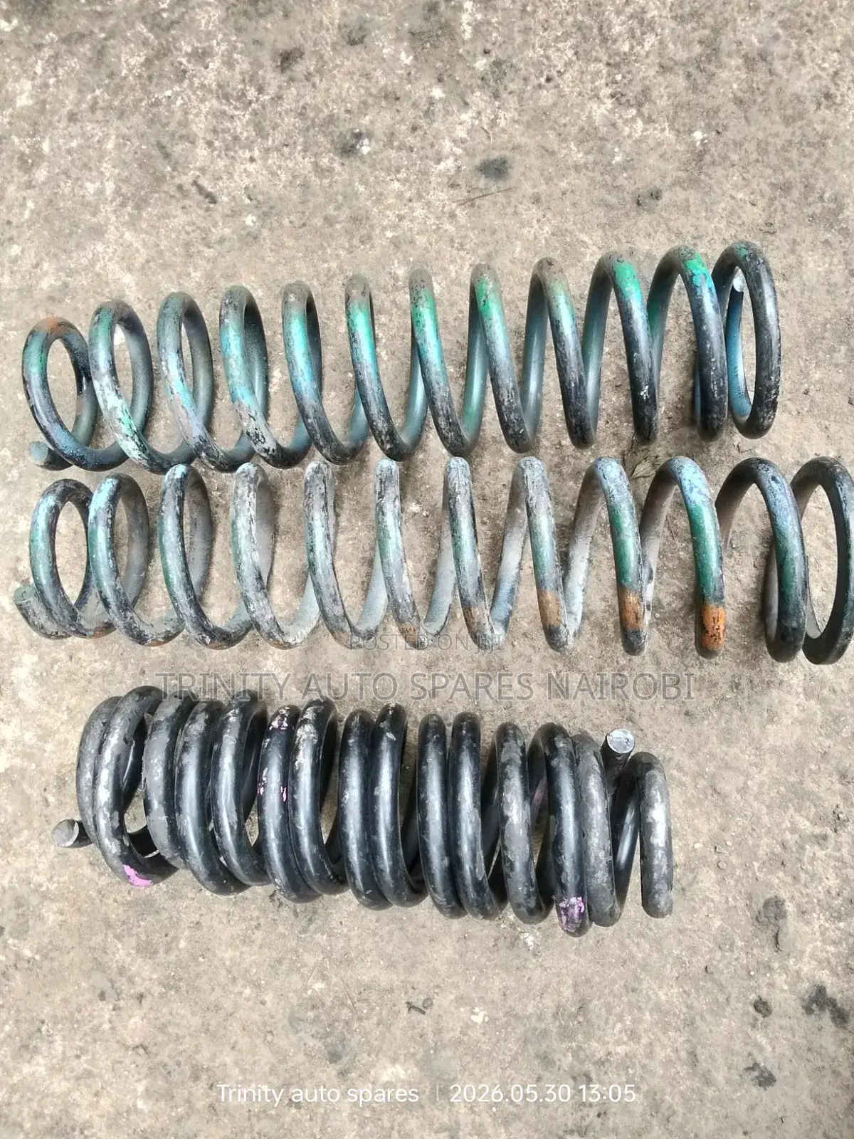 Original Ex Japan Toyota Raize Front and Rear Heavy Duty Coil Springs