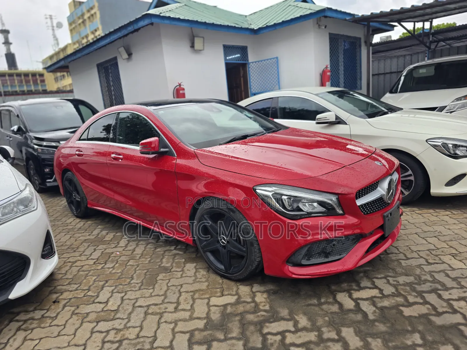 Mercedes-Benz CLA-Class CLA 180 Sedan 2019 Red