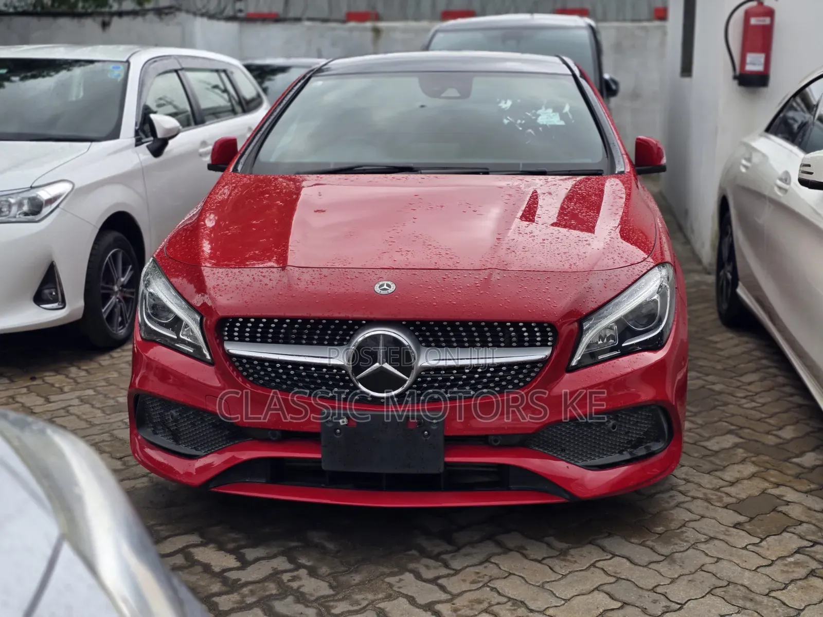 Mercedes-Benz CLA-Class CLA 180 Sedan 2019 Red