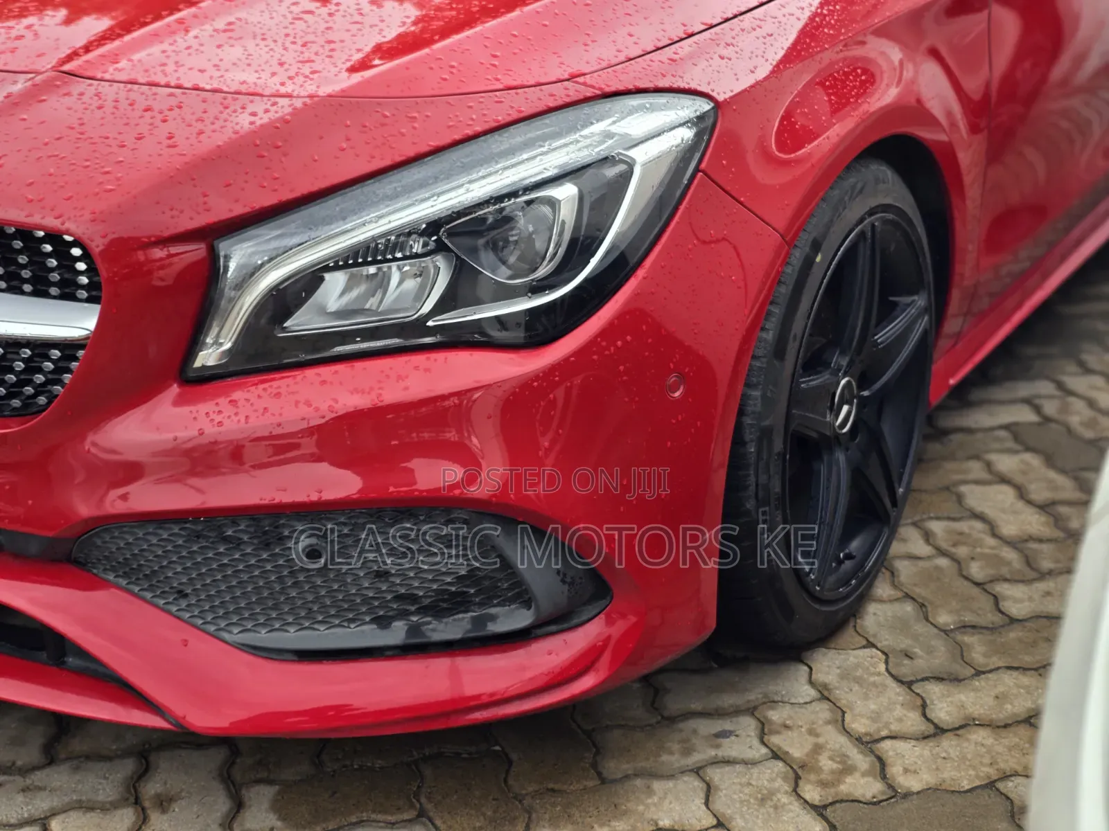 Mercedes-Benz CLA-Class CLA 180 Sedan 2019 Red