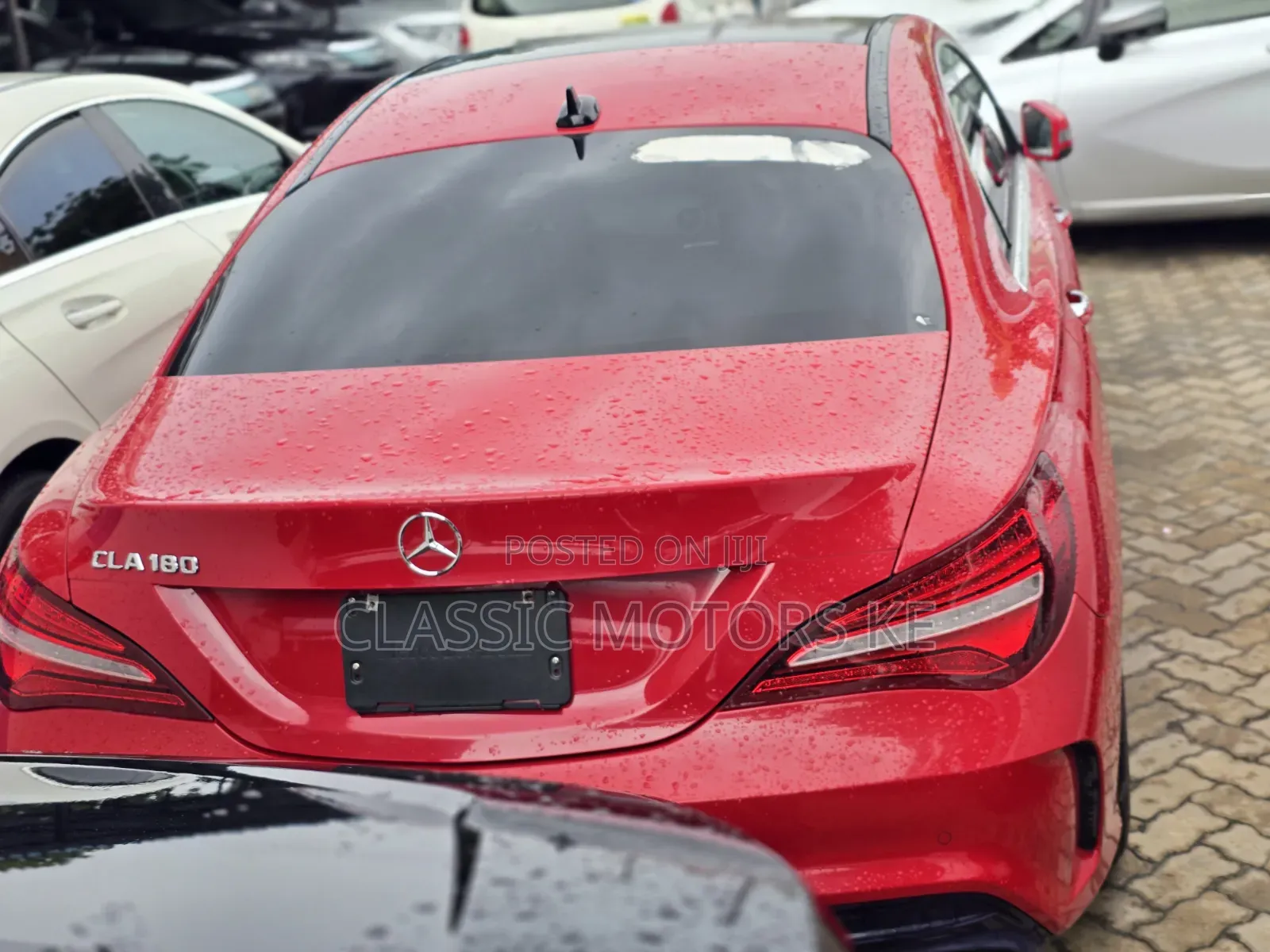 Mercedes-Benz CLA-Class CLA 180 Sedan 2019 Red