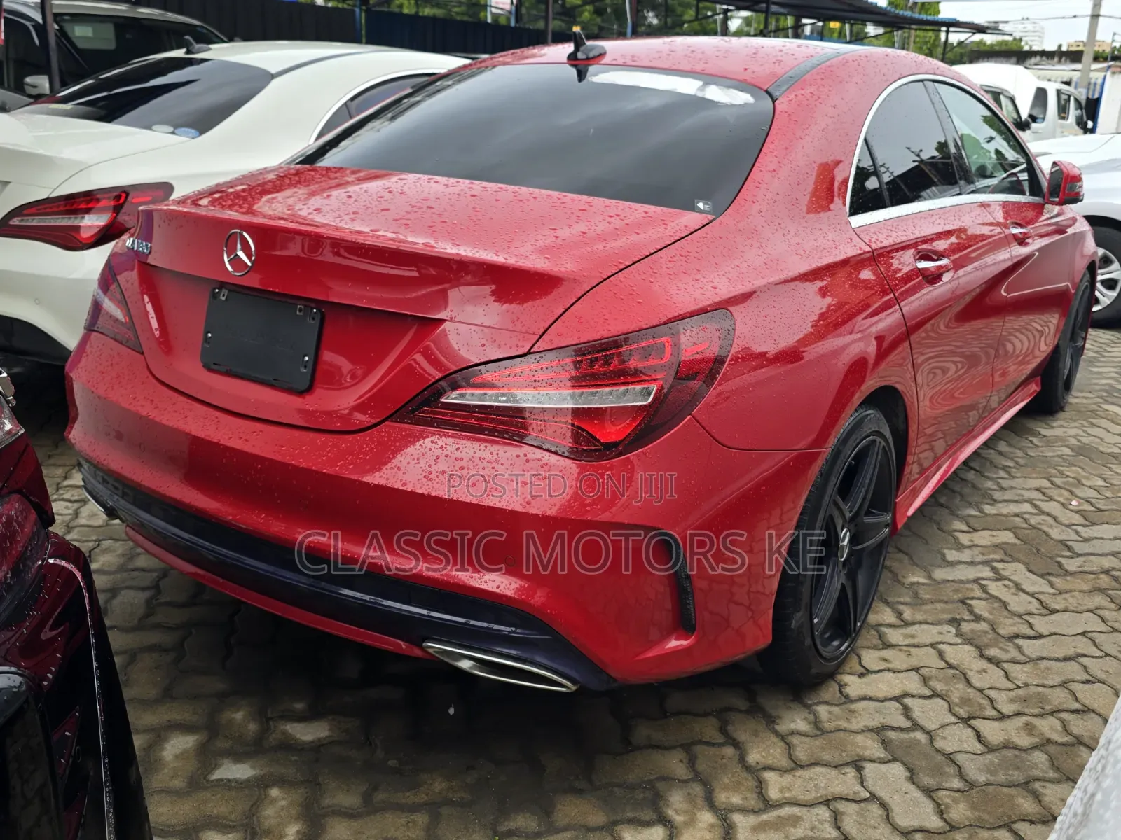 Mercedes-Benz CLA-Class CLA 180 Sedan 2019 Red