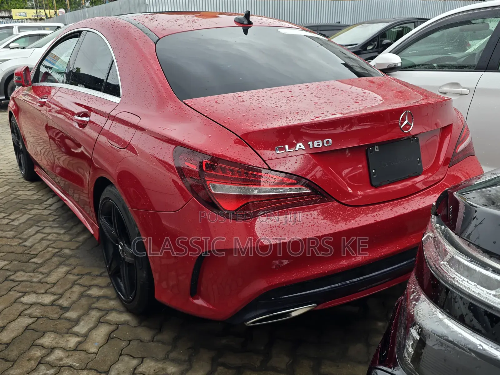 Mercedes-Benz CLA-Class CLA 180 Sedan 2019 Red