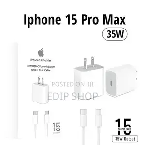 Original iPhone 15 Charger. 35 Watts