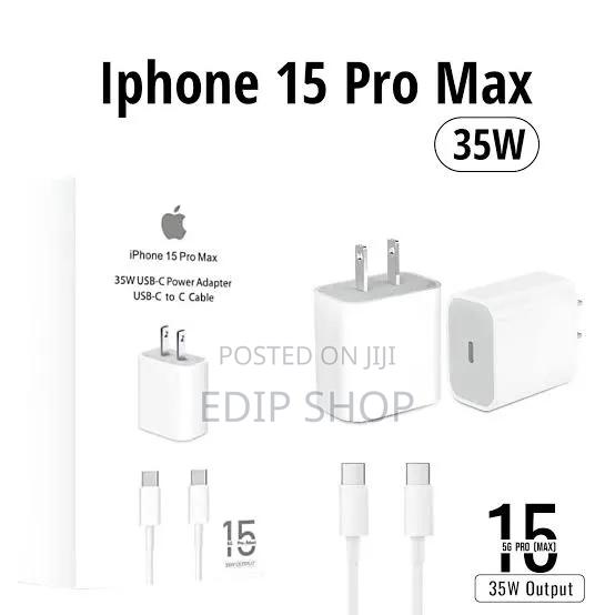 Original iPhone 15 Charger. 35 Watts