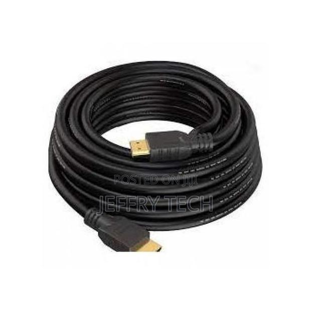 10m Hdmi Cable - High Speed, Gold-Plated, Version 1.4, Black