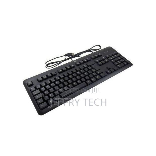 H-930 Wired Keyboard - Black, Spill-Resistant, Ergonomic Design