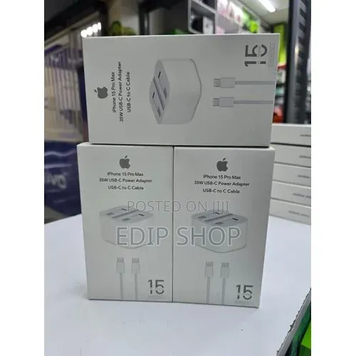 Original iPhone 15 Charger. 35 Watts