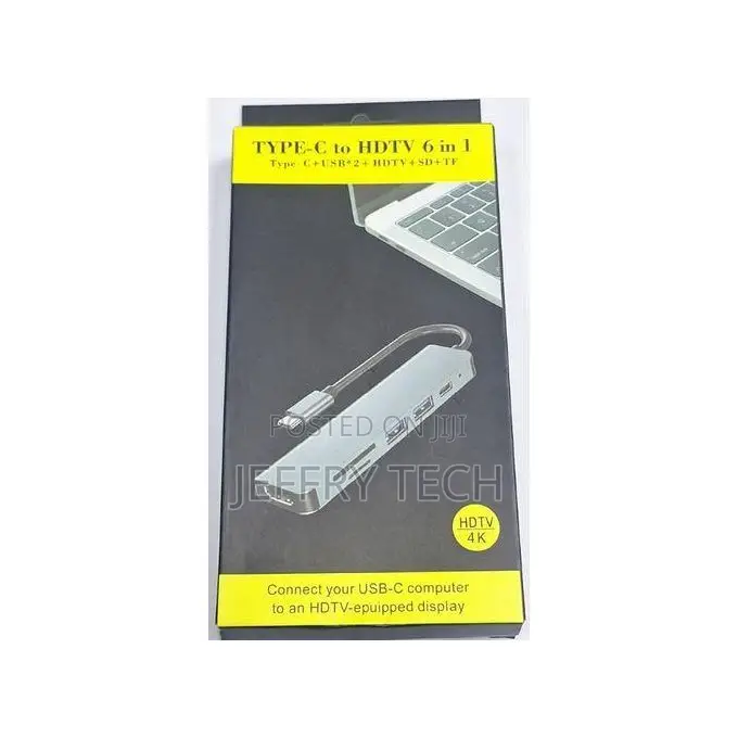 Type C to Hdmi HDTV 6 in 1