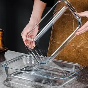 Set of 2 Glass Baking Pans