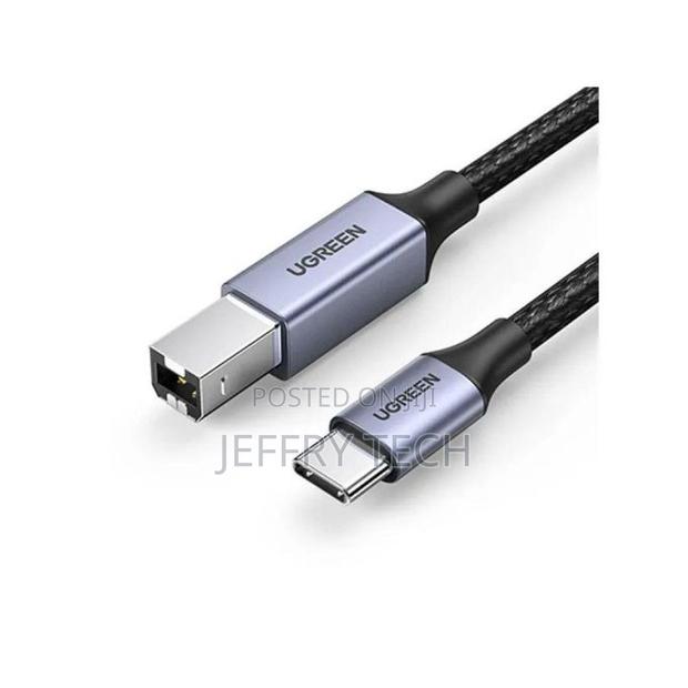 Ugreen Us370 Usb-C to Usb-B Printer Cable 1m - 480mbps Data Transfer, - thumbnail 2
