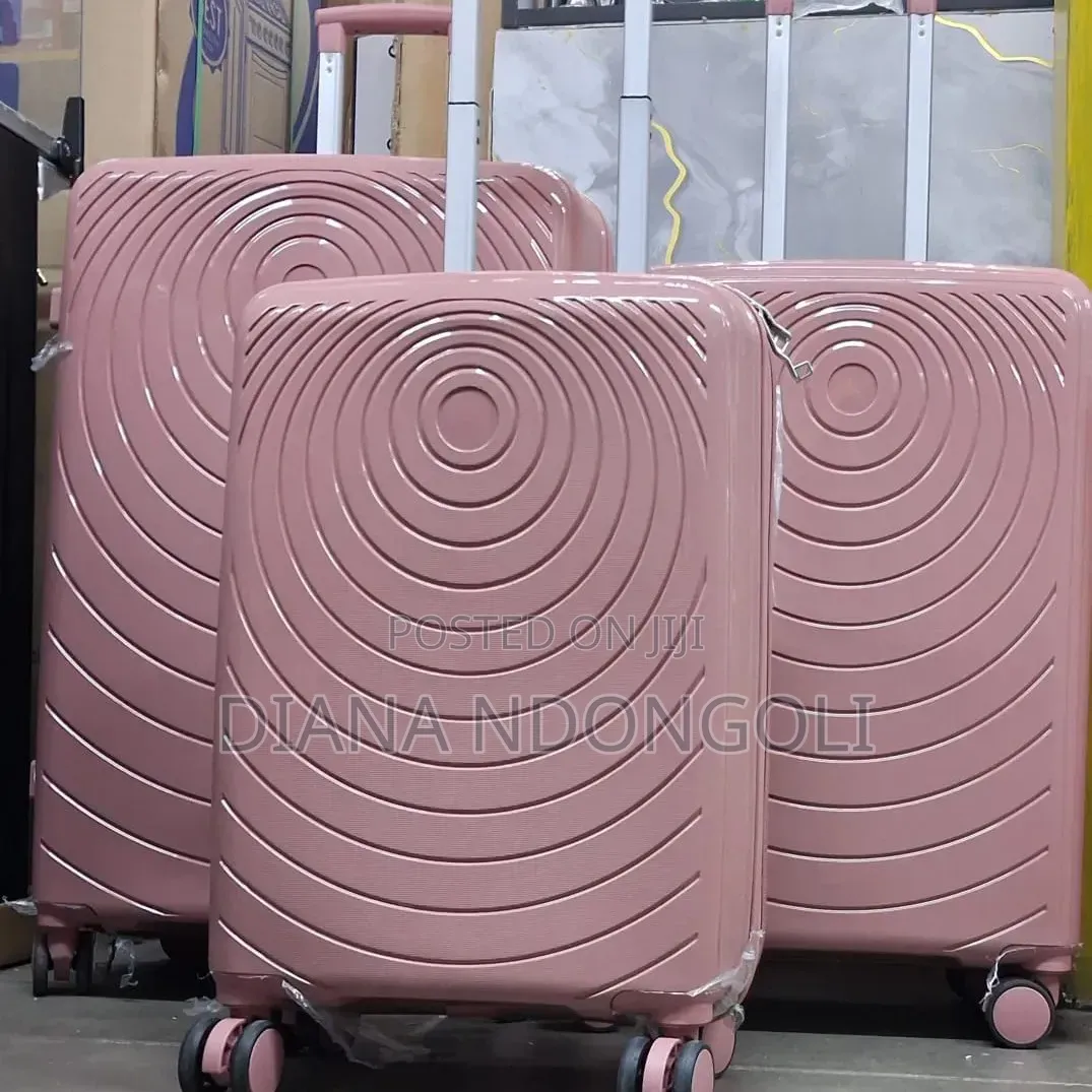* Unbreakable Rubber Suitcase Pp 3-in-1 Suitcase Set*