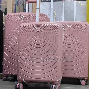 * Unbreakable Rubber Suitcase Pp 3-in-1 Suitcase Set*