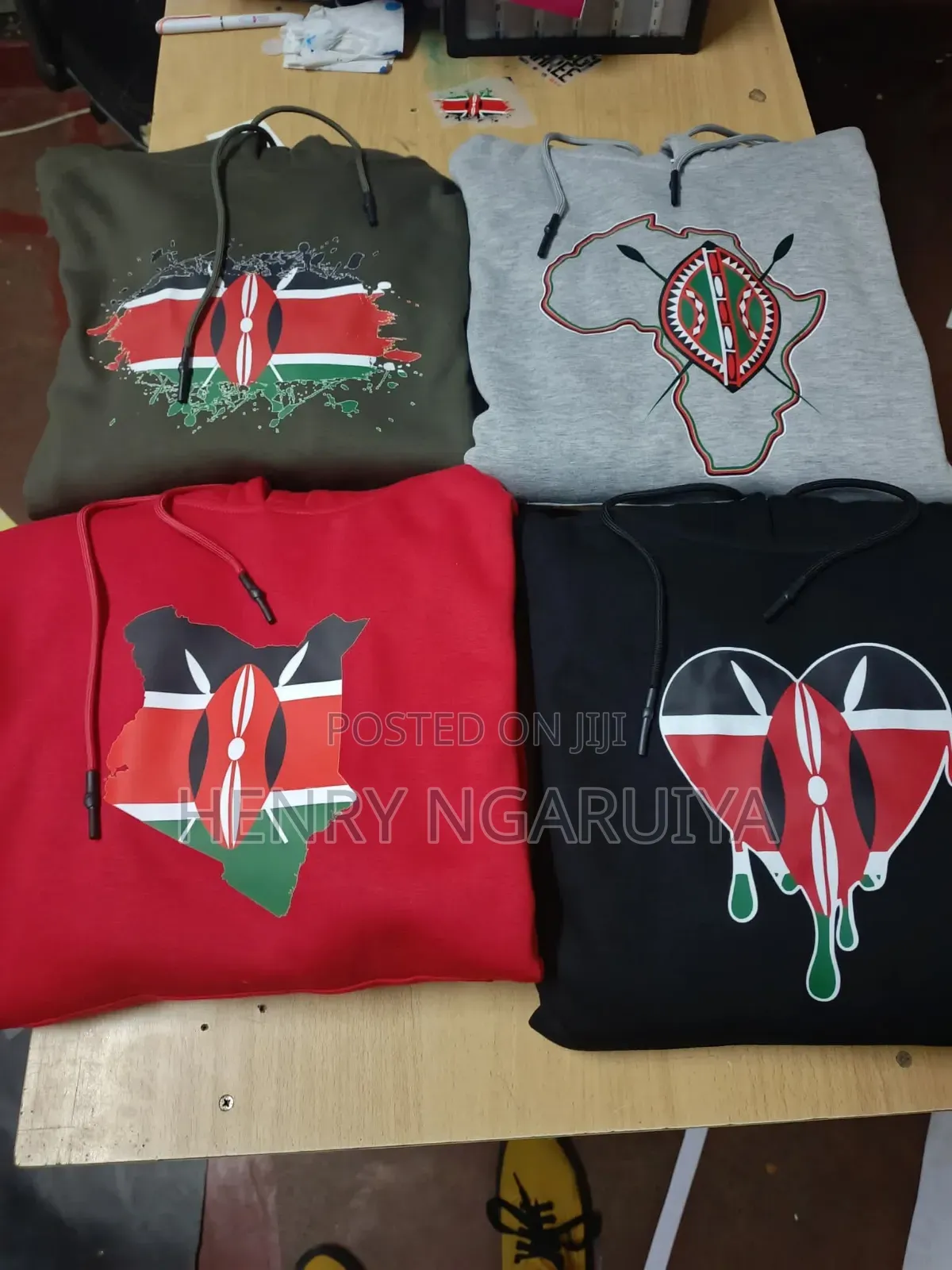 High Quality Plain and Printed Jumpers/Hoodies on Sale