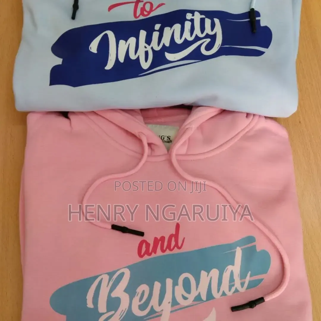 High Quality Plain and Printed Jumpers/Hoodies on Sale