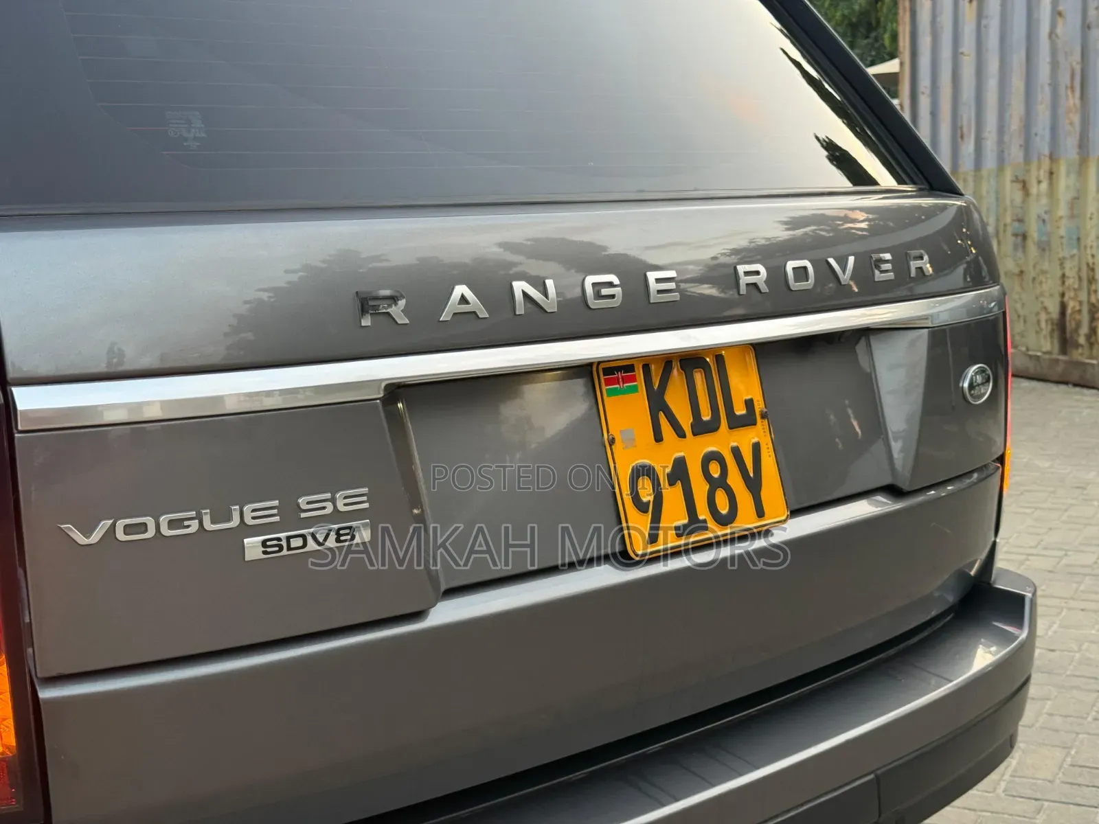 Land Rover Range Rover Vogue 2017 Gray