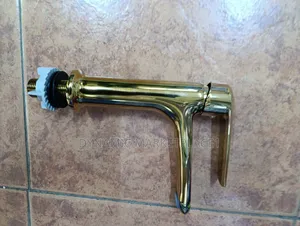 Gold Finished Tall Boy Faucet Tap