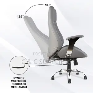 Executive Leather Office Seat