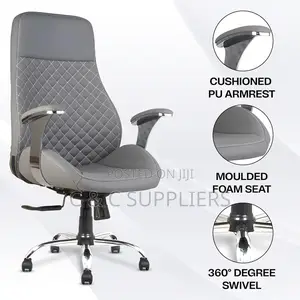 Executive Leather Office Seat